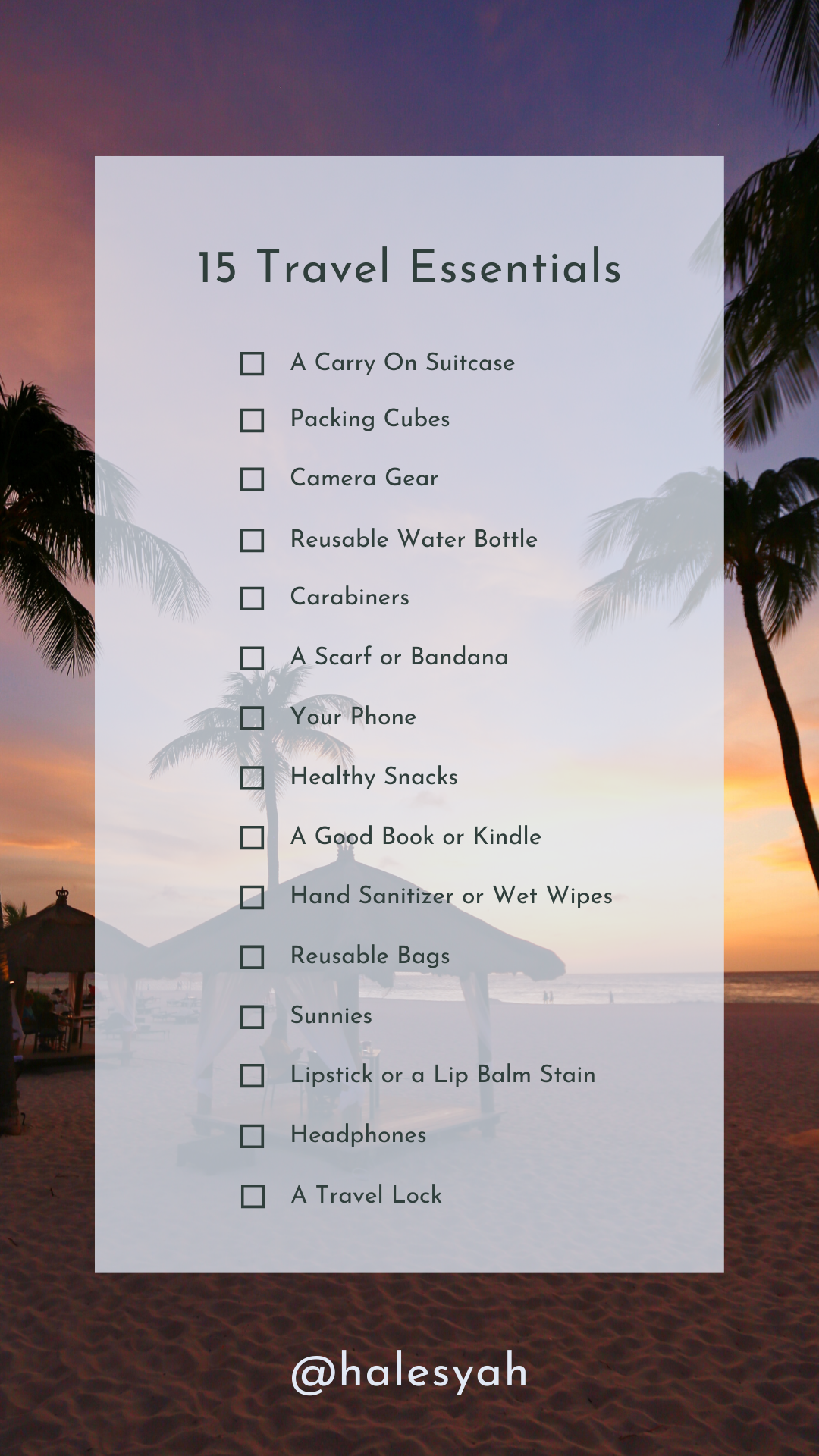 15 Top Travel Essentials